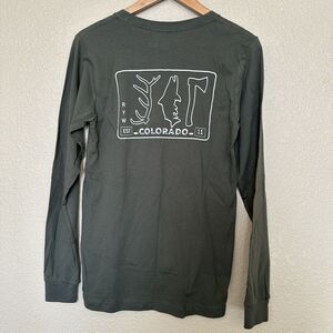 Rep Your Water Colorado Shirt Fishing Long Sleeve Back Graphic Pocket Hit Small